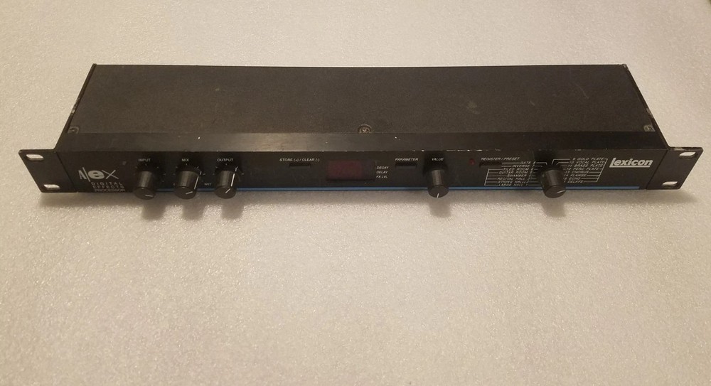 lexicon alex digital effects processor