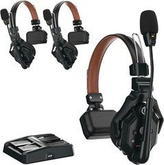Hollyland Solidcom C1 Pro-3S | Full-Duplex Wireless Intercom System 3 Headsets