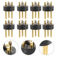 10 Pcs Accessories Audio Conversion Microphone Cable Adapter