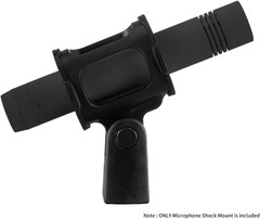 Microphone Shock Mount Holder Clip Mic Anti-Vibration for Condenser Shotgun Mic
