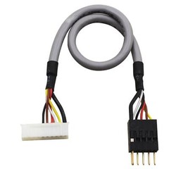Front panel audio adapter cable for creative sound card SB0460 SB0350 SB0610 S*