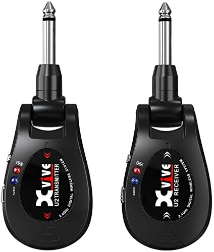Xvive U2 Wireless Guitar System Black