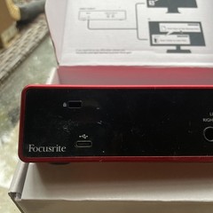 Focusrite Amplifier/Scarlett2I2 Audio Interface- USB 24-Bit/192 kHz