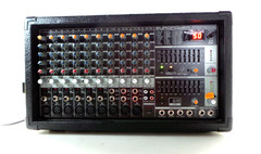 Behringer PMP2000 Powered Audio Mixer 800-Watt, 10-CHANNEL, Multi-FX – Tested