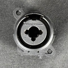 Neutrik NCJ6FI-V-0 3-Pole Combo XLR 1/4″ Stereo Jack FH10004