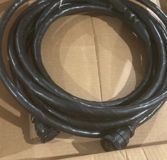 Video & Audio Display Cable w AMP 206150-1, 206305-1, Circular 37 Pin, 20ft, E&S