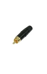 10-pack Neutrik Rean NYS373-0 RCA Male Black Phono Plug Gold Contacts New