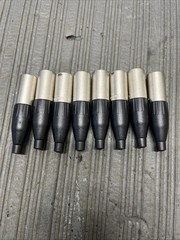 Amphenol Solderless XLR Male Connector 8 Piece Lot Used