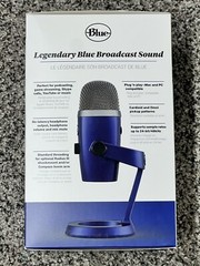 Blue Microphones Yeti Nano Premium USB Condenser Microphone, Vivid Blue