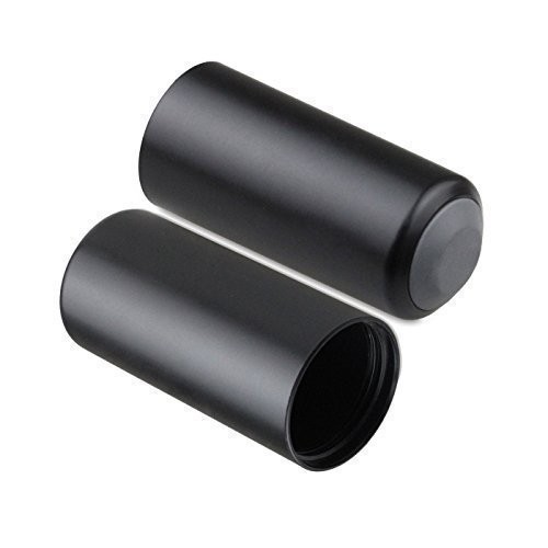 ZRAMO 2PC Battery-Covers for Wireless Microphone System sm58 w/4 strip
