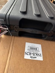 SKB 1SKB-R2S 2 Space Roto Mold Rack Rail Case 10 5/8″ Deep