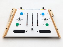 Dato Duo Synthesizer For Two Digital 10 Key w/ Built in Effects & More | White