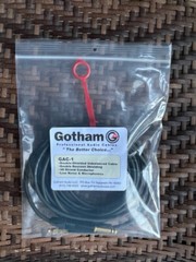 Gotham GAC-1 Instrument Cable Assembly 15 ft. Straight BLACK