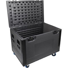 Corrosion Resistance Waterproof Collapsible HDPE Utility Trunk Cable Flight Case
