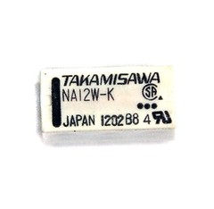 50pc Signal Relay NA12W-K DPDT 2C Coil = 12VDC UL CSA RoHS JAPAN ( NA12WK 12V )