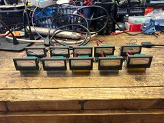 10 Vintage Sifam S24 VU Meters – Made in England Studio Recording HiFi Tube Pre