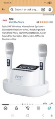 Pyle Home & Office UHF Wireless Microphone System-