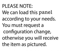 PROCRAFT USA Made 1u Formed Aluminum Rack Panel w/XLR Pigtails & Tie Shelf