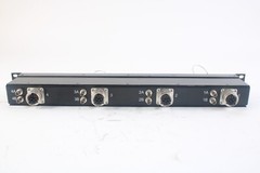 Gepco HDR1 High Density Hybrid Fiber Distribution Rack Patchbay 4-Channel SMPTE