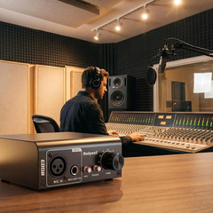 2026 RO03 Mic Preamp, 120dB EIN, Low Noise, XLR/TRS Out, 48V Phantom Power