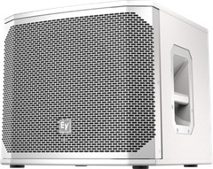 EV ELX200-12SP White 12″ powered subwoofer