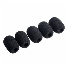 5/10pcs Black Foam Cover Sponge 10*25*35mm Protect Mic Against Wind Interference