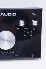 M-Audio M-Track 2×2 C-Series USB Audio Interface 24-bit/192kHz +48V Great Cond.