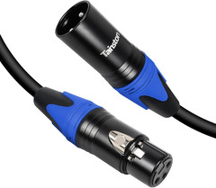 XLR Cable 6 Feet Premium XLR Microphone Cable 3-Pin Balanced Microphone Mic