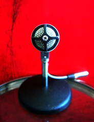 Vintage 1950s Electro Voice 636 dynamic microphone Hi Z w stand & cable 664 605