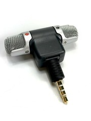 3.5mm Mini Microphone External TRRS Stereo Personal Smartphone Mobile Cell Phone