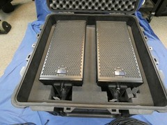 Meyer Sound UP Junior Powered Loudspeaker QTY 2 w/Power Cords, Pelican 1640 Case