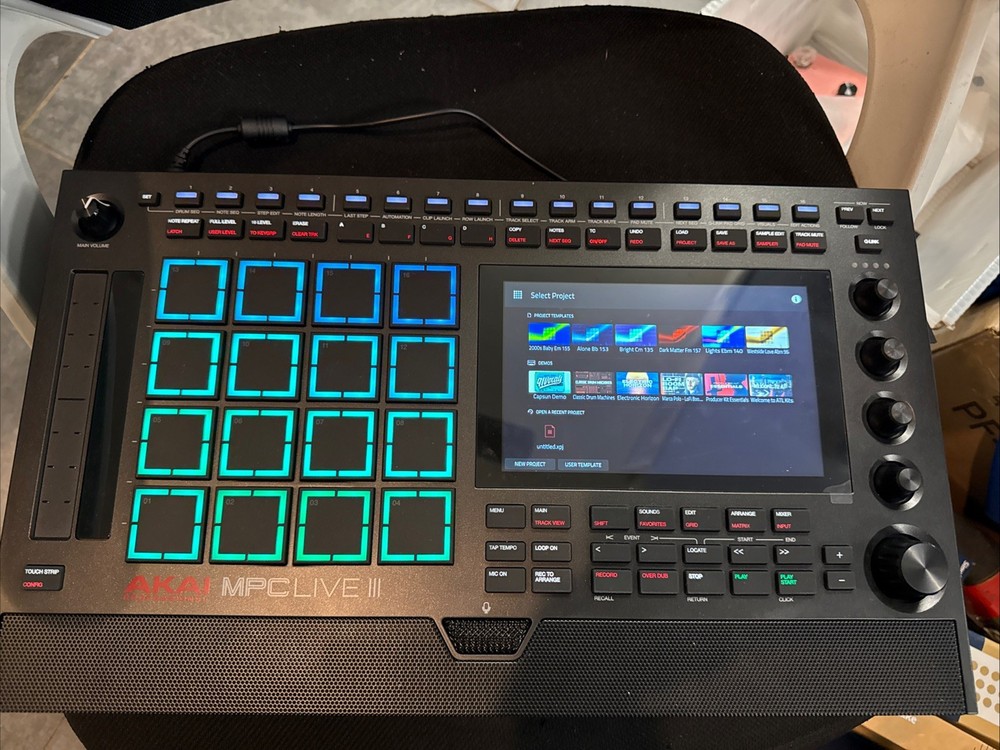 Akai MPC LIVE III Standalone Production Center Black/Red Never Used No Box