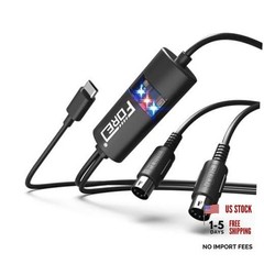 MIDI to USB Interface Compatible with USB Type-C MIDI Cable with MIDI Type-C