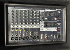 Yamaha 12-Channel PA Powered Mixer EMX312SC w/ SKB Rolling Case, and Cords