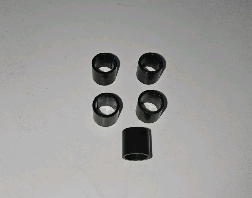 Fostex 2016 Dual Bus Line Mixer Replacement Knob Knobs Sleeve Inserts Set Of 5