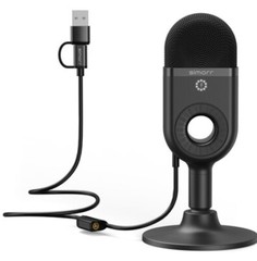 SmallRig simorr Wave U1 USB Condenser Microphone (Black) #3491