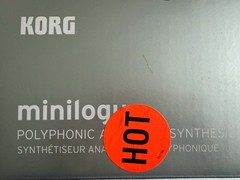 Korg Polyphonic Analogue Synthesizer Mini Logue 060052 120EX-00 S-12