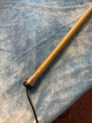 Aluminum Sound boom with microphone shock mount. 6′ to 12′ 3″ fully extended.