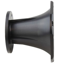 Blastking BPH500B 2″ Throat Screw-On Plastic Horn Flare 6.18″x6.8″x4.84″