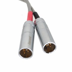 Mini-XLR 3-Pin TA3F to Dual 3Pin small-XLR TA3M 8″ L2B2AT 1F2M Balanced Cable
