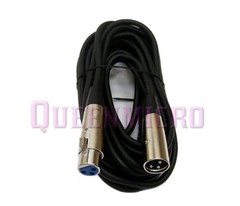 15Ft XLR 3Pin Male Female Balanced Microphone Mic Audio Cord Shield Cable 15′ Ft