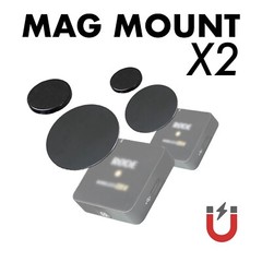 2x Magnet Mount for Rode Wireless PRO, GO, & ME Microphones Systems – Magnetic