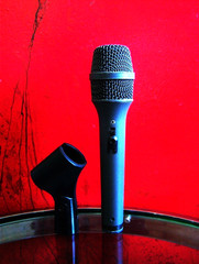Vintage RARE 1980s Astatic CTM88 dynamic cardioid microphone w clip Low Z 960 #3