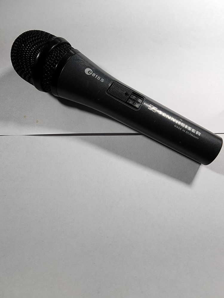 Sennheiser e 815 S Handheld Wired XLR Microphone VG B2