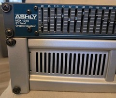 Complete Pro Audio Live Sound Rack: Mackie 1202VLZ4 Mixer, QSC GX5 Amp, Ashly…