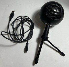 Blue Snowball iCE Wired Plug ’n Play USB BLACK Microphone With Stand B1