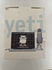 Blue Yeti Professional USB Microphone 988-000103 – Silver- Used Once