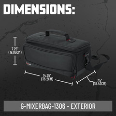 Cases Padded Mixer Bag for X-AIR Mixers with Adjustable Strap
