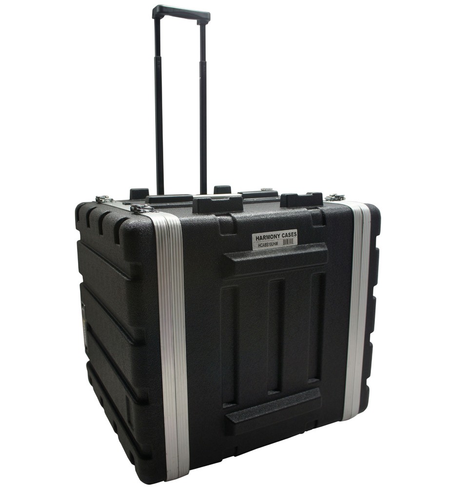 Harmony Cases HCABS10UHW ABS Plastic 9U Amp Amplifier Effect Case 19″ Depth New