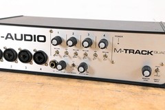 M-Audio M-Track Quad 4×4 USB Audio/MIDI Interface (NO POWER SUPPLY) CG01VGE